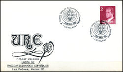 ESPA�A - 25� Aniversarui URE Las Palmas - XIV JOTA - 18-21 Junio 1987